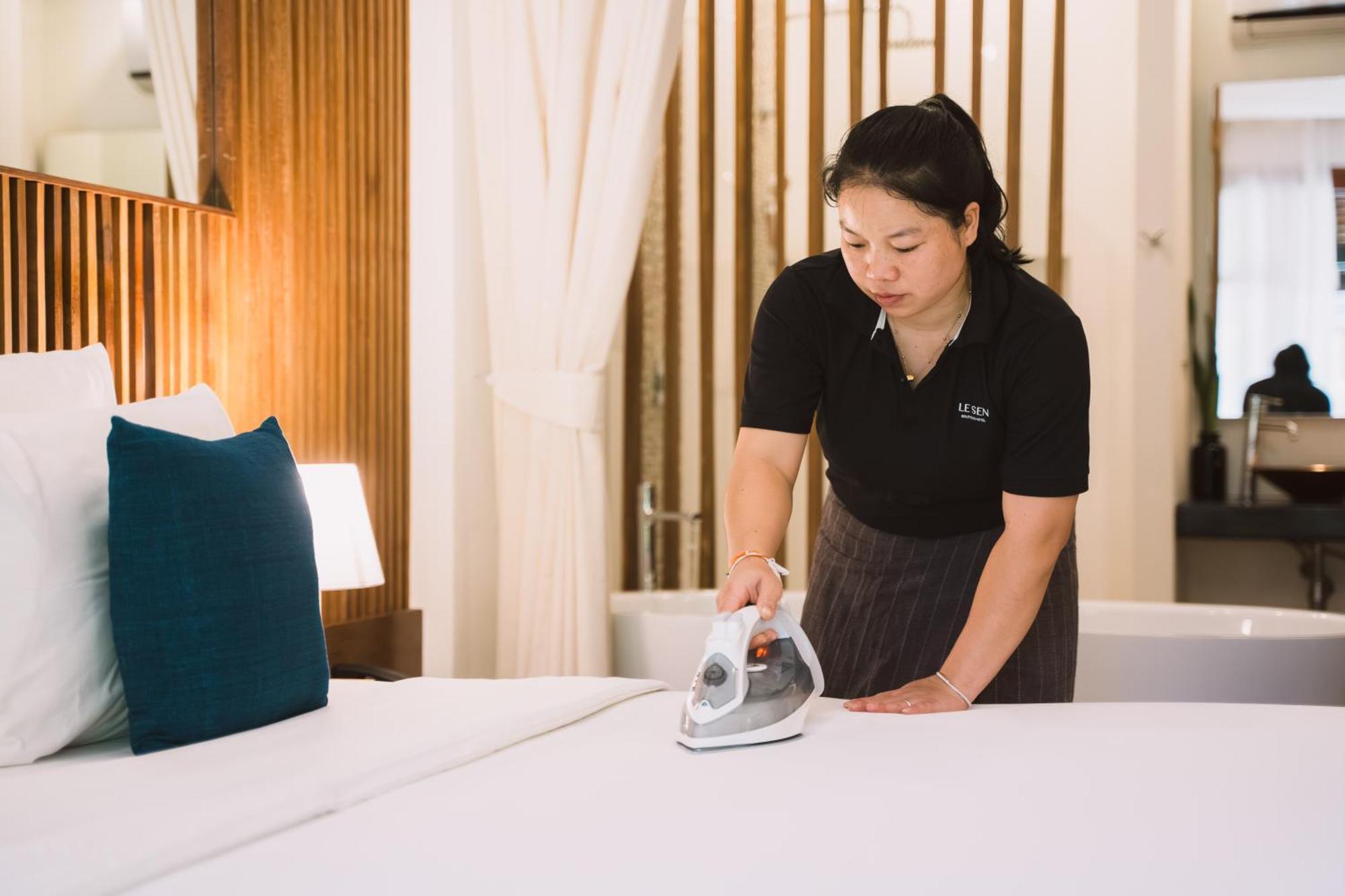 Le Sen Boutique Hotel Луанг Прабанг Екстериор снимка